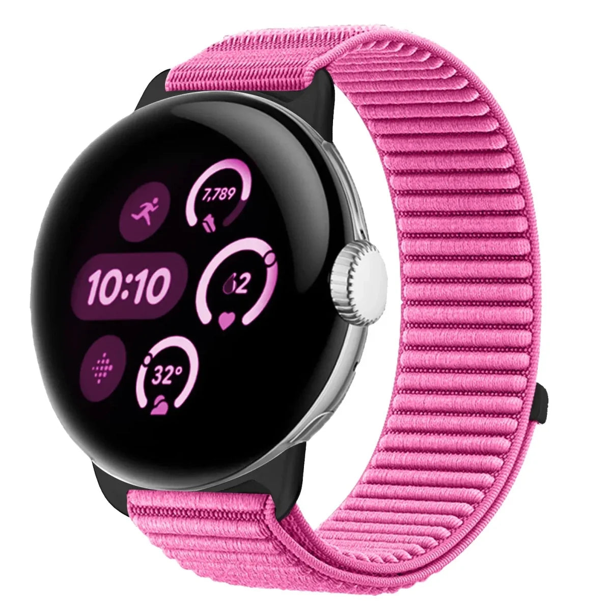 Nylon Band For Google Pixel Watch - Peony