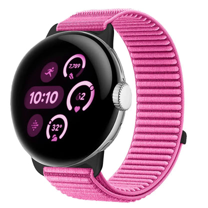 Nylon Band For Google Pixel Watch - Peony