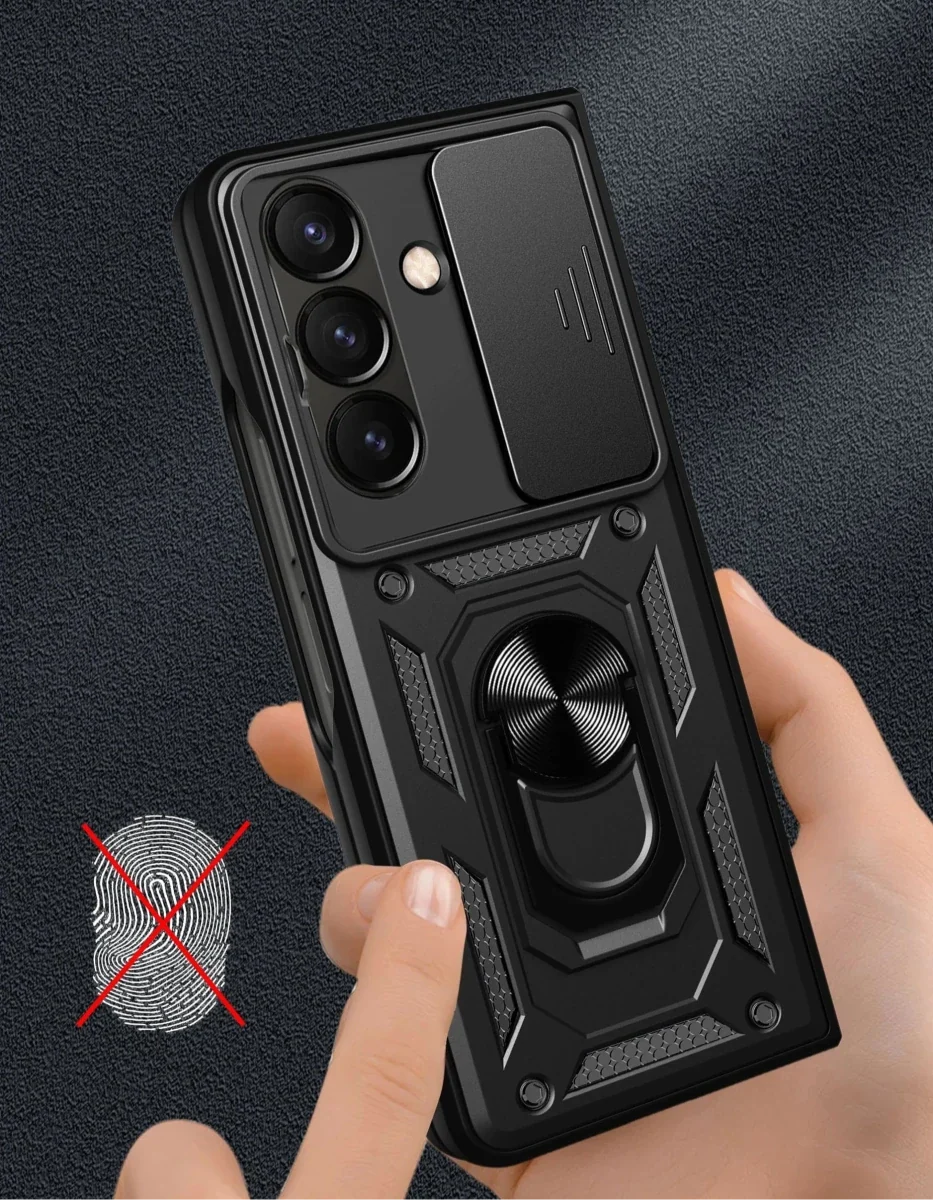 Magnetic Shockproof Case With Camera Cover For Samsung Z Fold