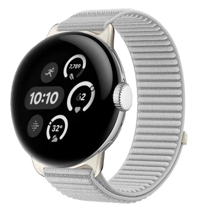 Nylon Band For Google Pixel Watch - Light grey