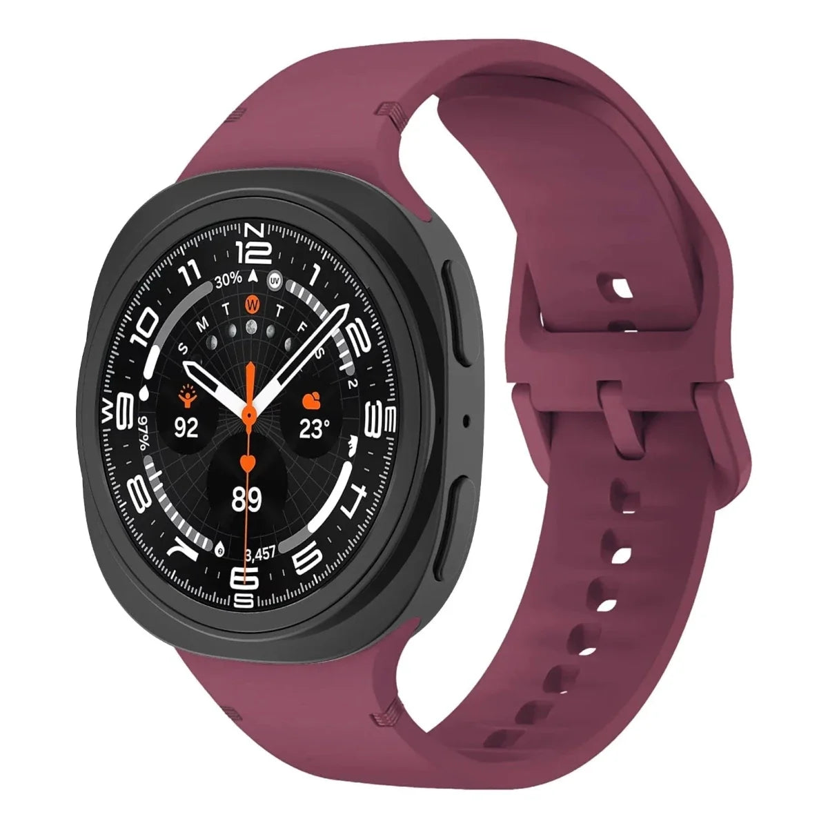 Sports Band For Samsung Watch 8 - Wine Red