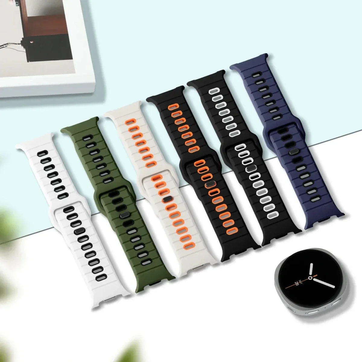 2 Tone Sports Band for Samsung Watch 8