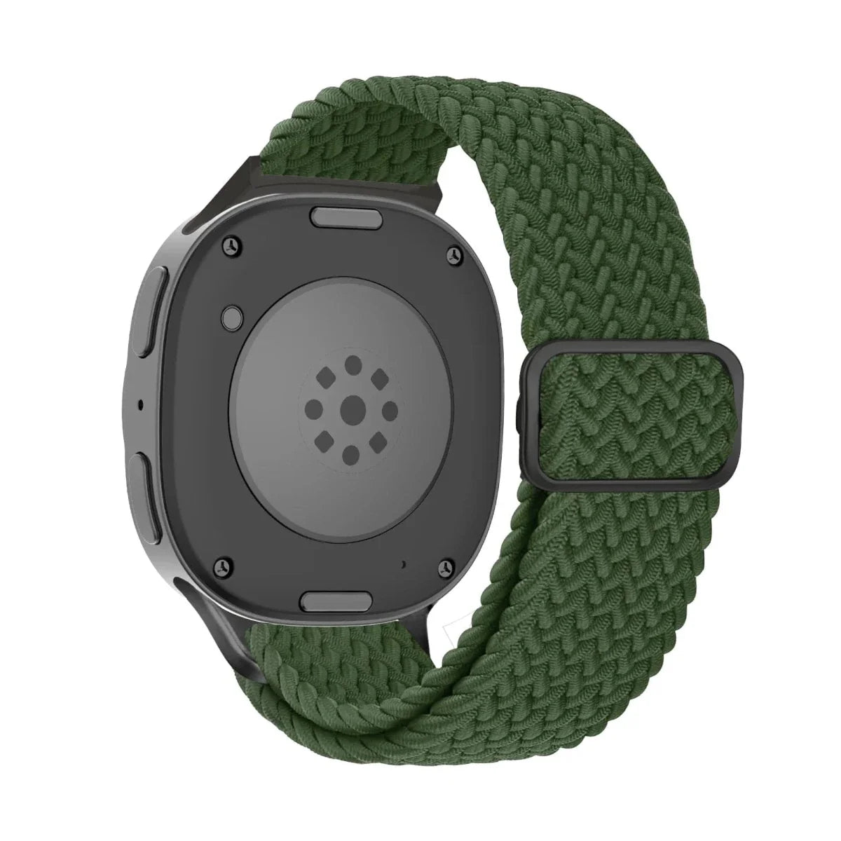 Braided Solo Loop Band For Samsung Watch 8 - Army Green