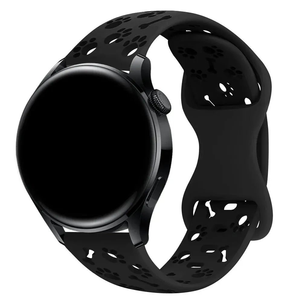 Dog Paw Band For Samsung Watch - Black
