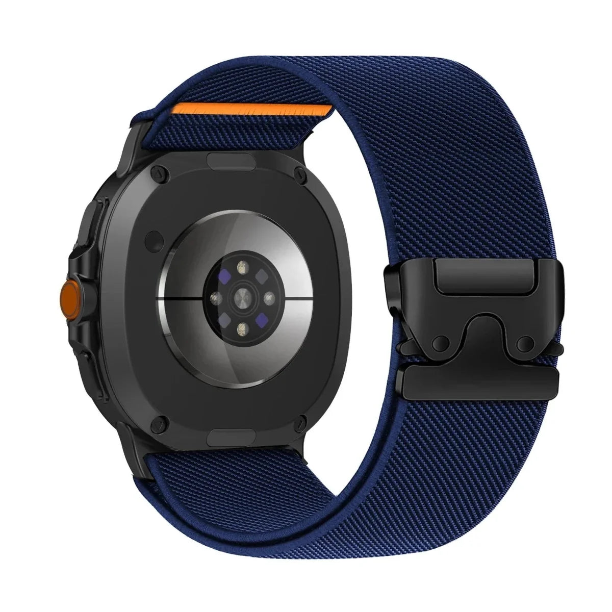Nylon Parachute Sports Band For Samsung Watch 8 - Midnight Blue