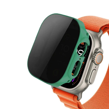 Privacy Tempered Glass Watch Screen Protector - Green