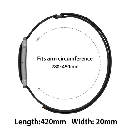 Woven Nylon Loop Armband For Fitbit Air