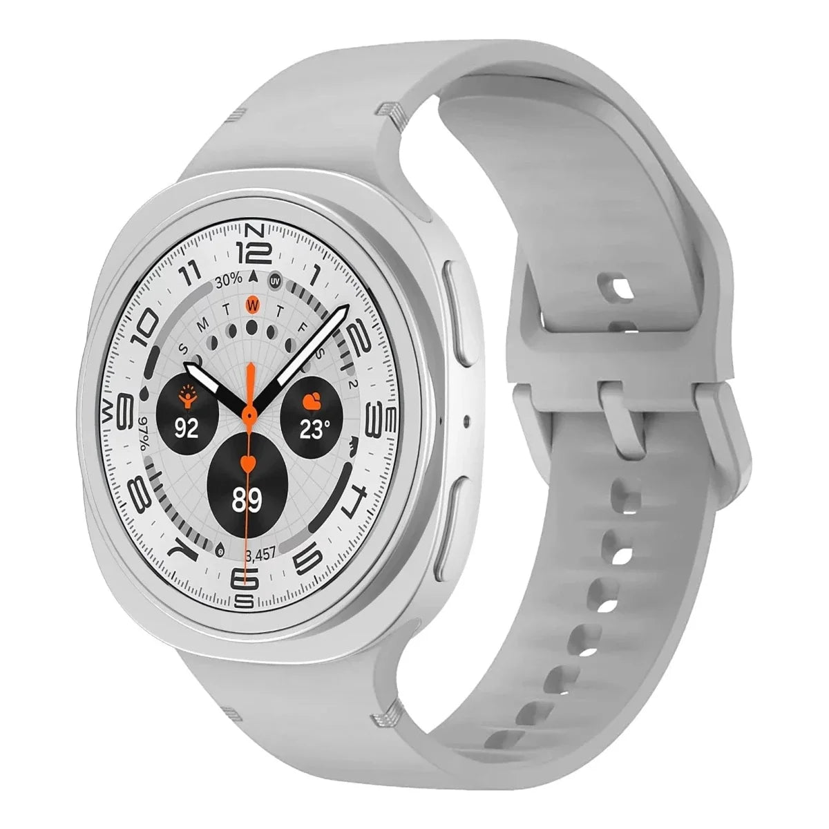 Sports Band For Samsung Watch 8 - Light Gray