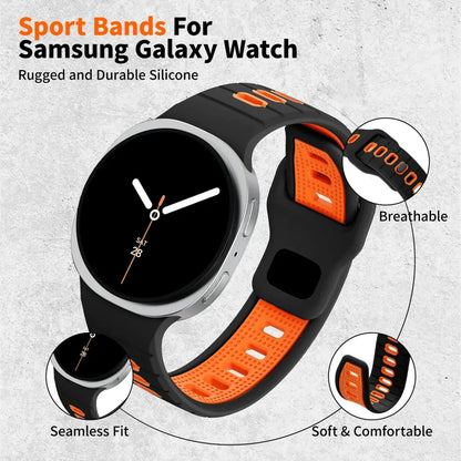 2 Tone Sports Band for Samsung Watch 8