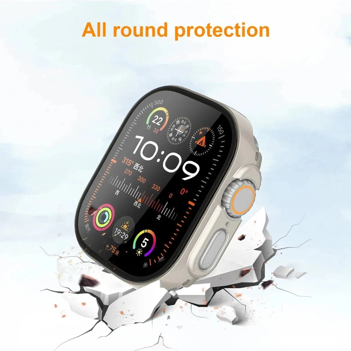 Privacy Tempered Glass Watch Screen Protector