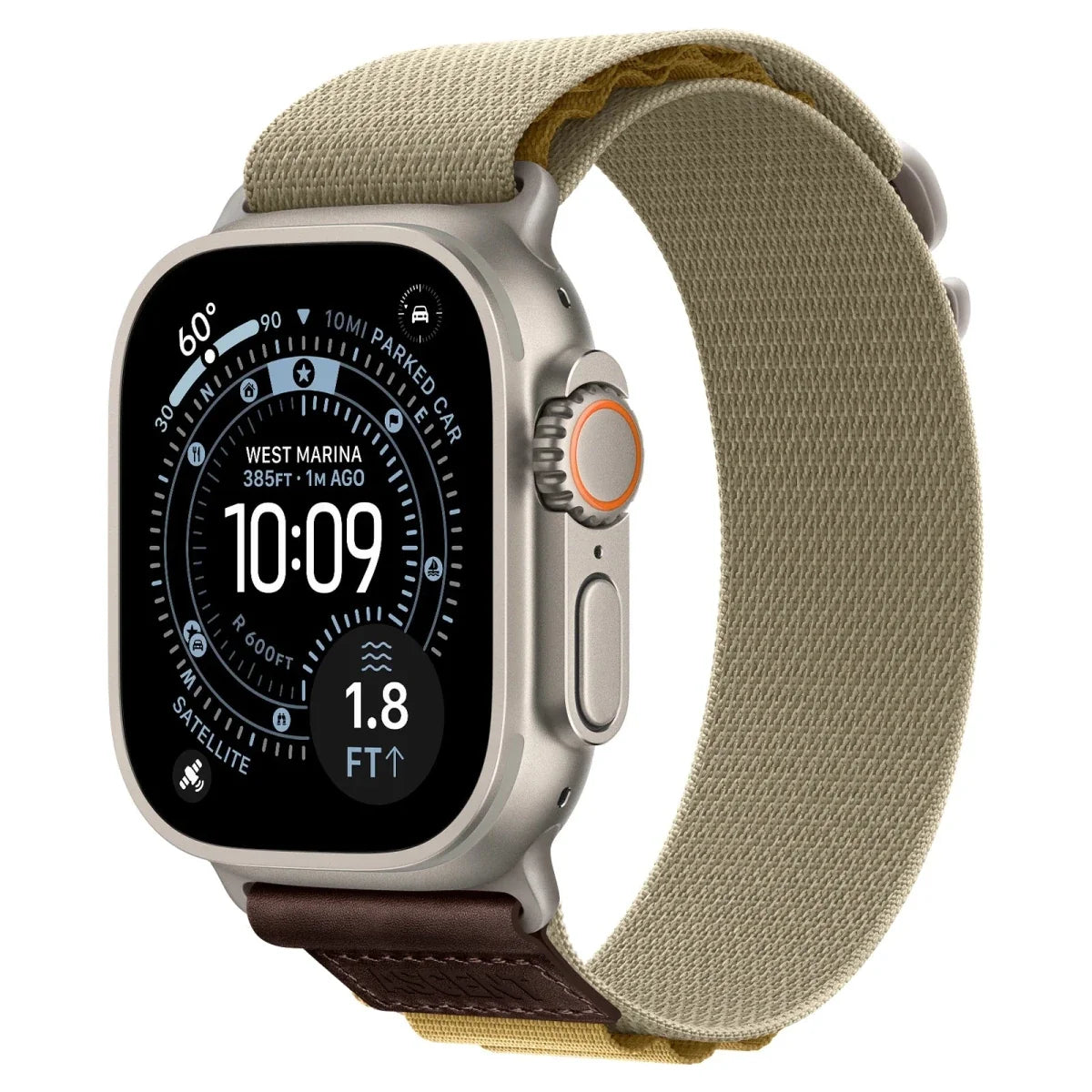 Tactical Nylon Watch Band - Olive