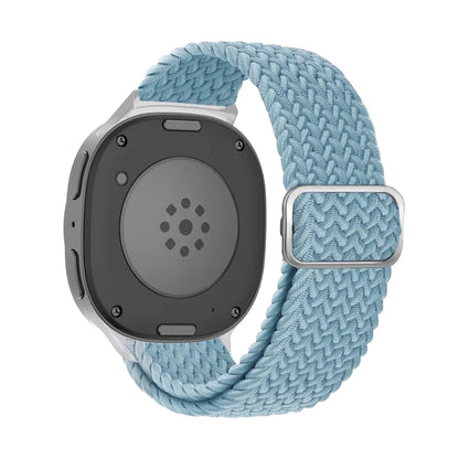 Braided Solo Loop Band For Samsung Watch 8 - Light Blue