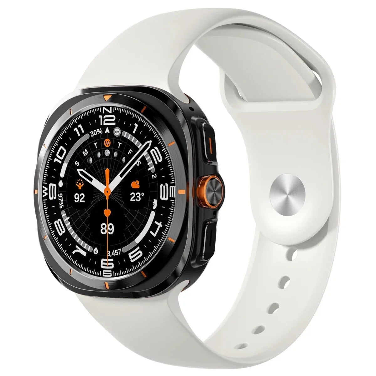 Sport Loop Watch Band For Samsung 7 Ultra - White