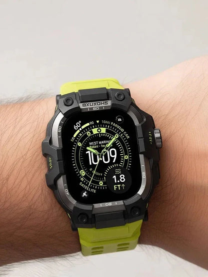 Tactical Watch Band With Built In Case