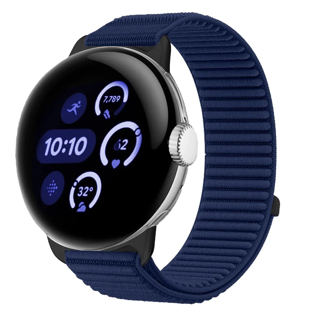 Nylon Band For Google Pixel Watch - Azure blue