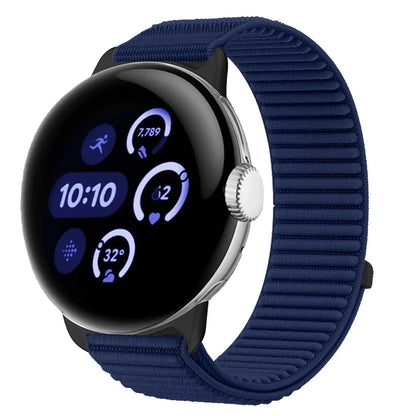 Nylon Band For Google Pixel Watch - Azure blue