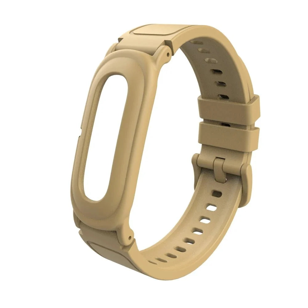 Silicone Sport Band For Fitbit Air - Khaki