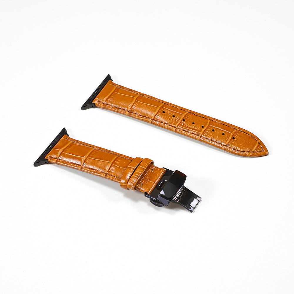 Soft Leather Watch Band - Brown