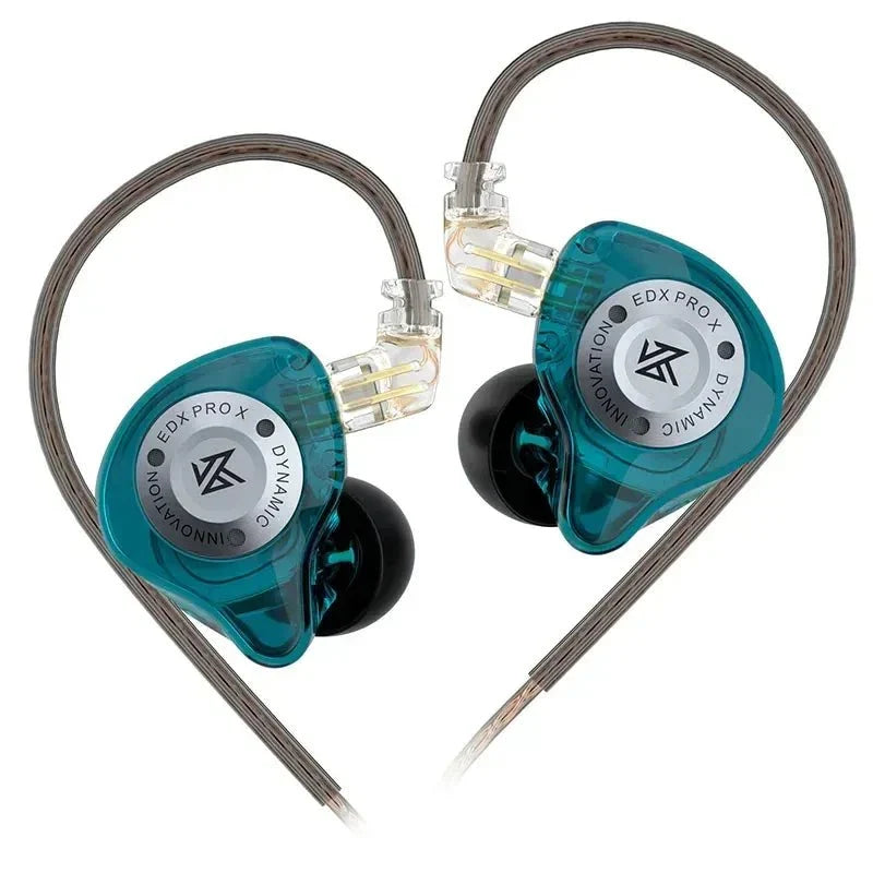 Wired Earbud Headphones - Cyan