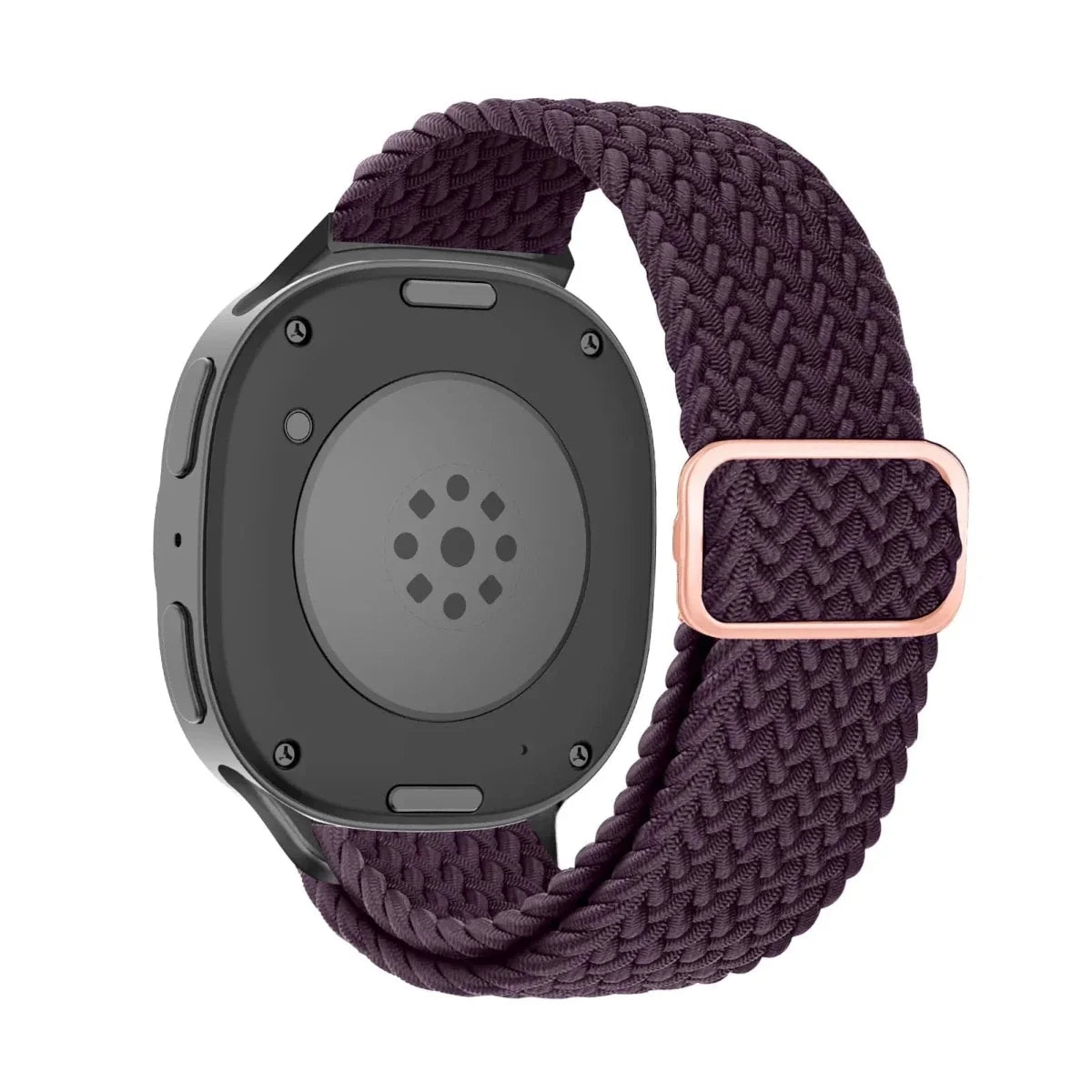 Braided Solo Loop Band For Samsung Watch 8 - Cherry