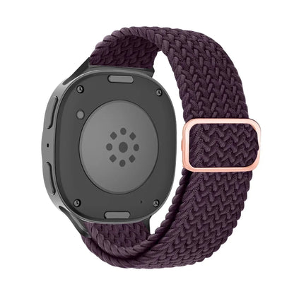 Braided Solo Loop Band For Samsung Watch 8 - Cherry