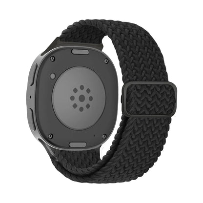 Braided Solo Loop Band For Samsung Watch 8 - Black