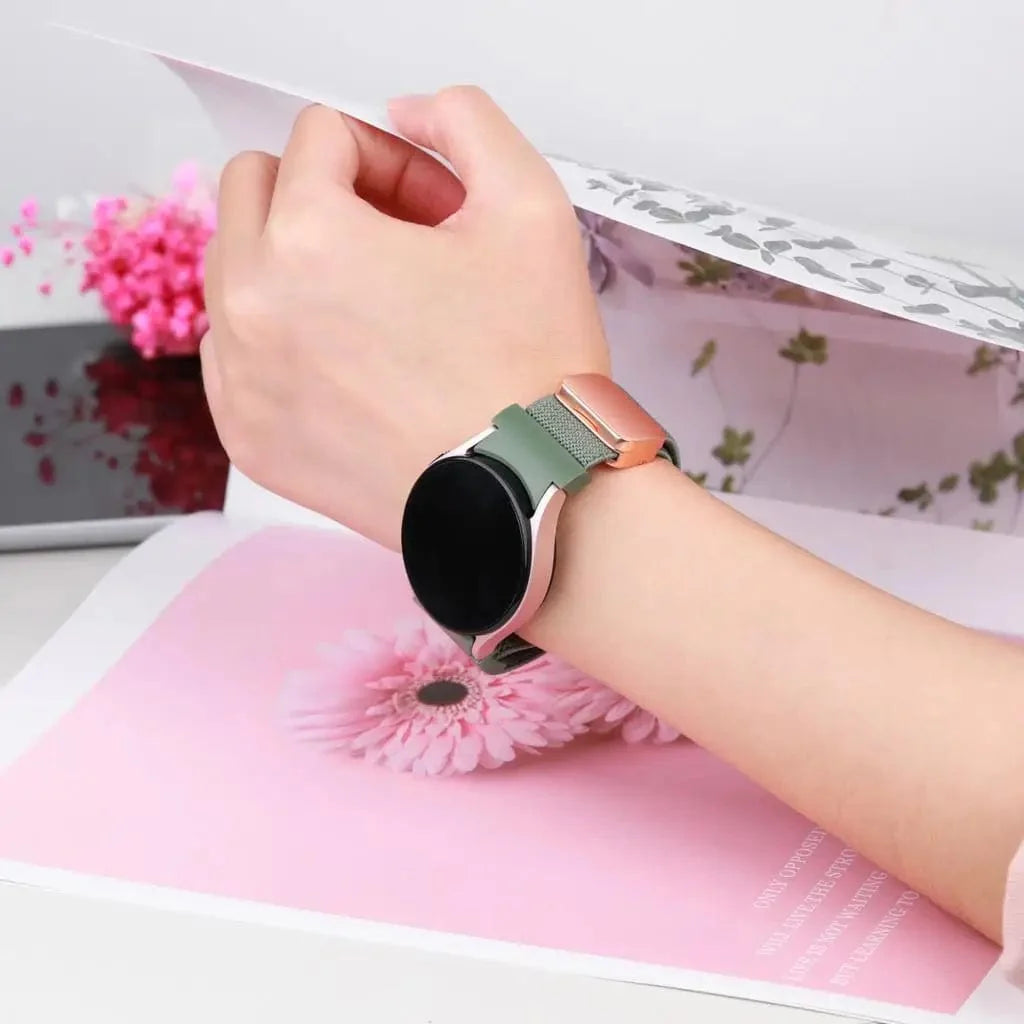 Magnetic Nylon Sports Watch Band For Samsung