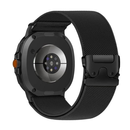 Nylon Parachute Sports Band For Samsung Watch 8 - Black
