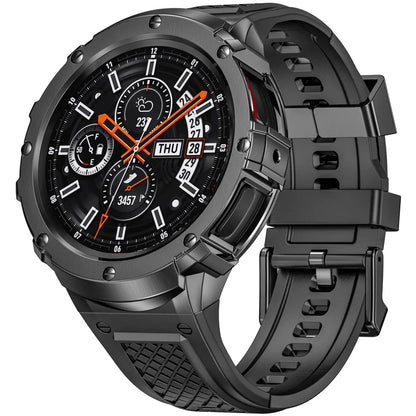 Tactical Band With Shockproof Case For Samsung Watch - Grey
