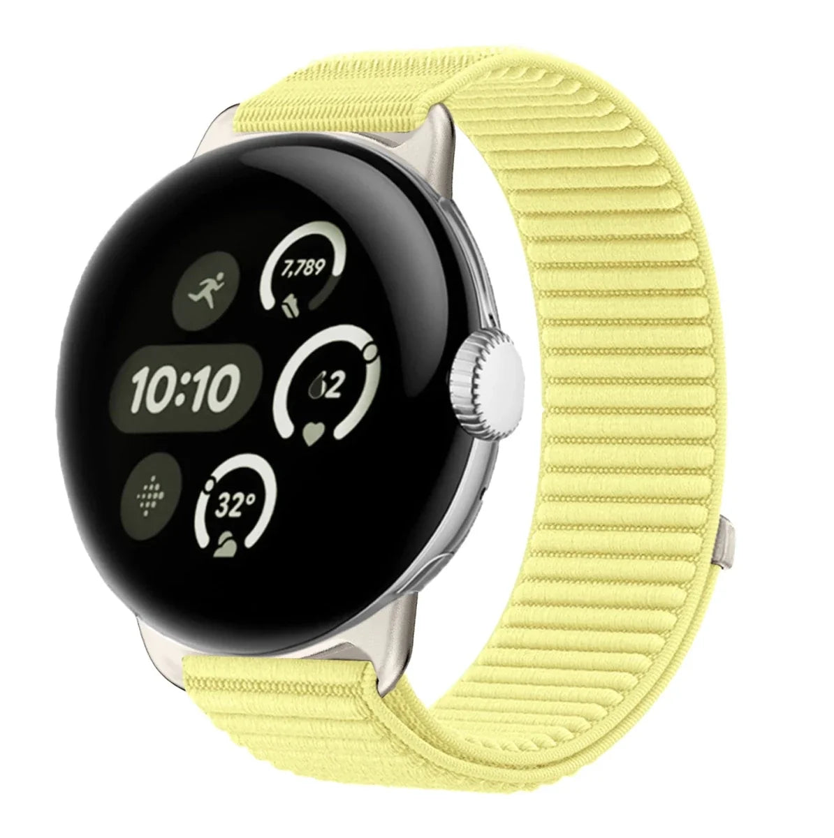 Nylon Band For Google Pixel Watch - Light yellow