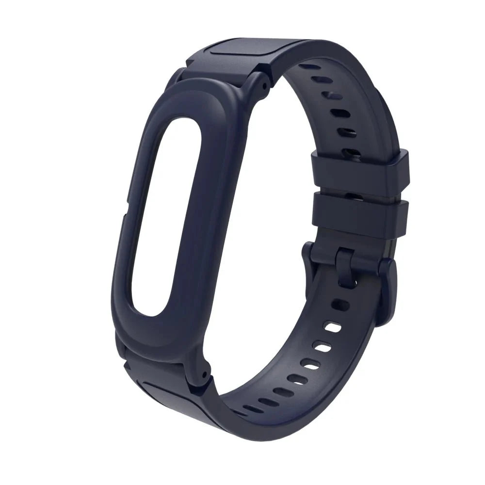 Silicone Sport Band For Fitbit Air - Midnight Blue