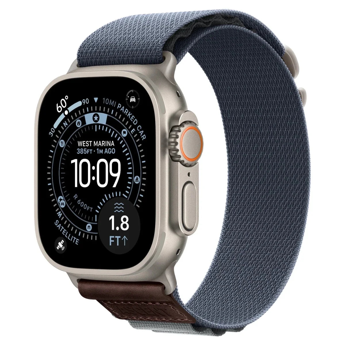 Tactical Nylon Watch Band - Blue Gray