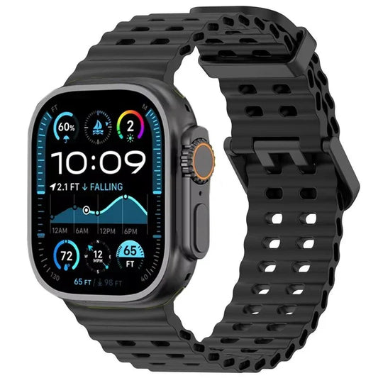 Honeycomb Sports Watch Band - Black