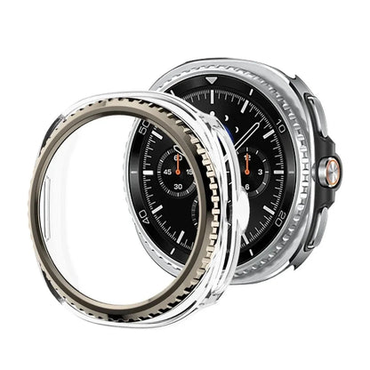 Bezel Protective Case For Samsung Watch 8 Classic - Titanium
