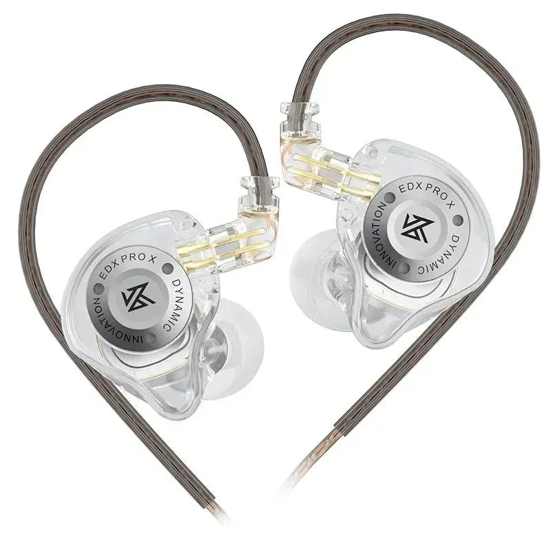 Wired Earbud Headphones - Clear