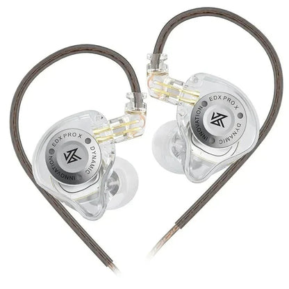Wired Earbud Headphones - Clear