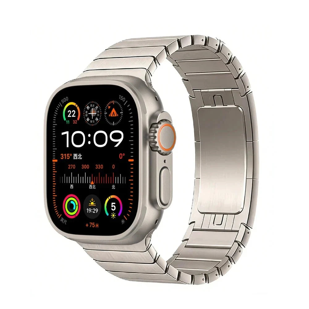 Link Stainless Steel Watch Band - Starlight