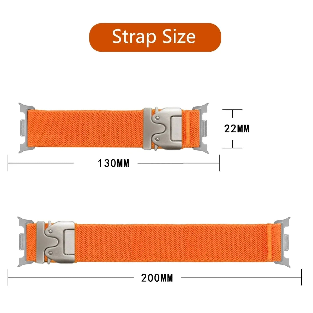 Nylon Parachute Sports Band For Samsung Watch 8