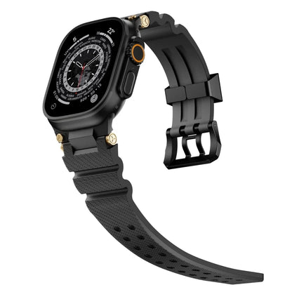 Mens Watch Band - Black - Black