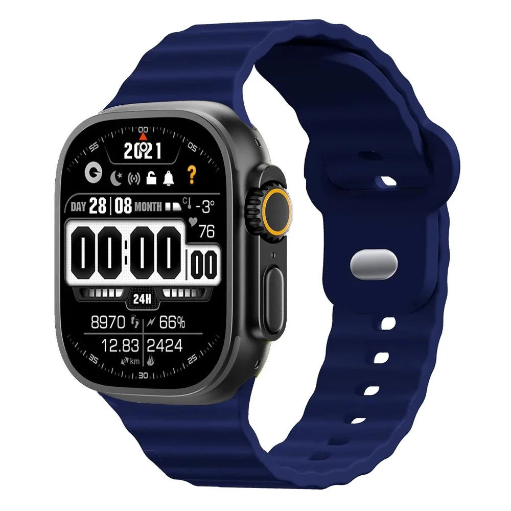 Ribbed Sports Watch Band