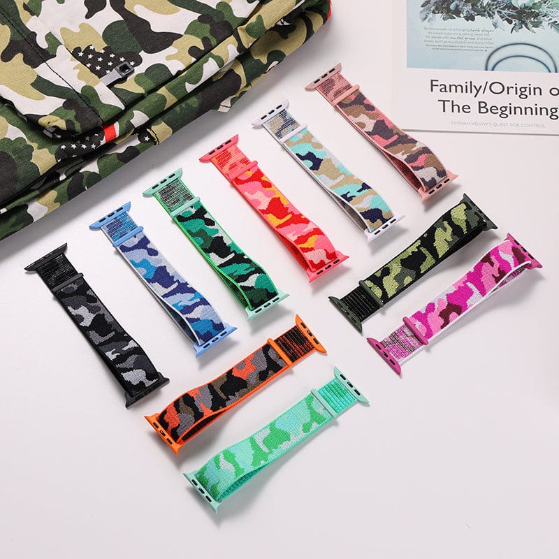 Camo Sports Watch Band