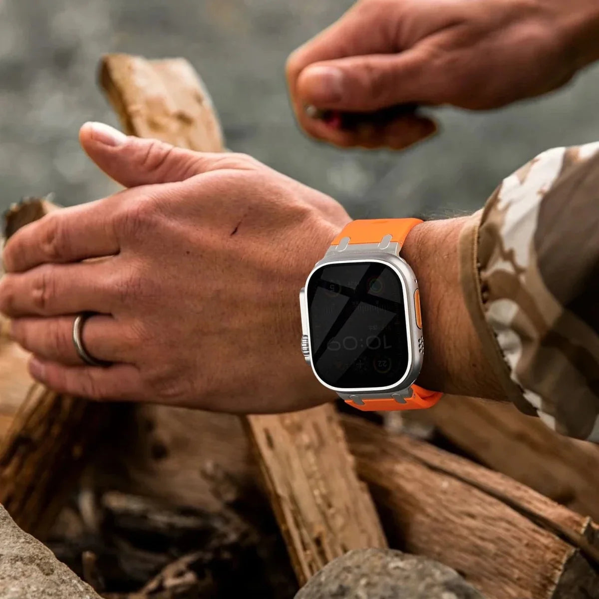 Tempered Glass Apple Watch Ultra Screen Protector
