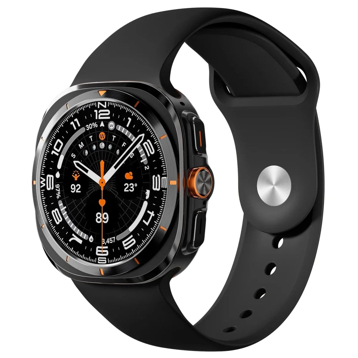 Sport Loop Watch Band For Samsung 7 Ultra - Black