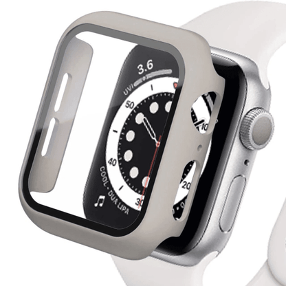 Tempered Glass Protective Watch Case - Gray