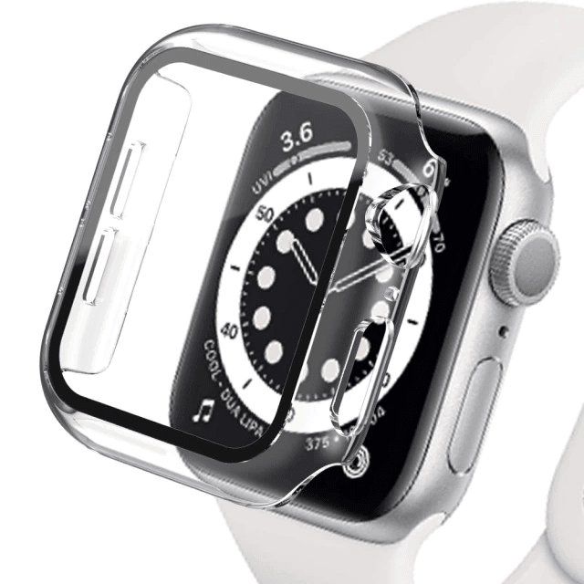 Tempered Glass Protective Watch Case - Transparent