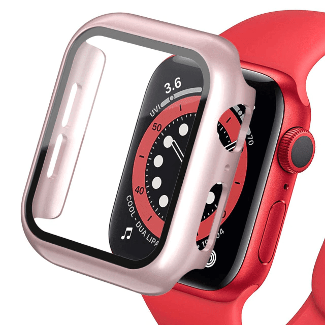 Tempered Glass Protective Watch Case - Rose Gold