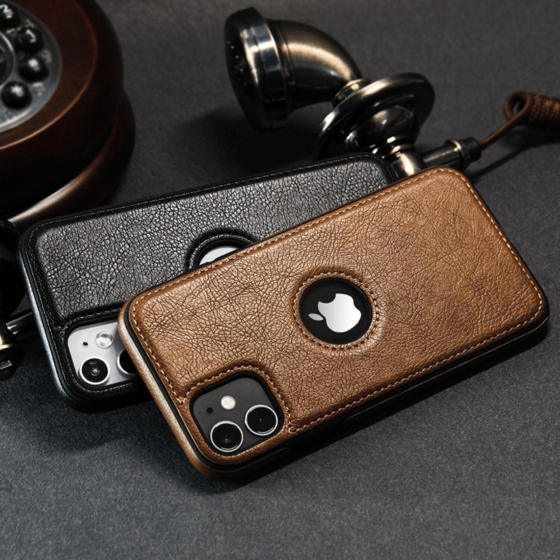 Slim Leather Phone Case