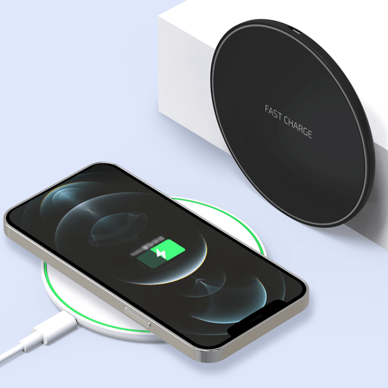 Fast Wireless Phone Charger - Black
