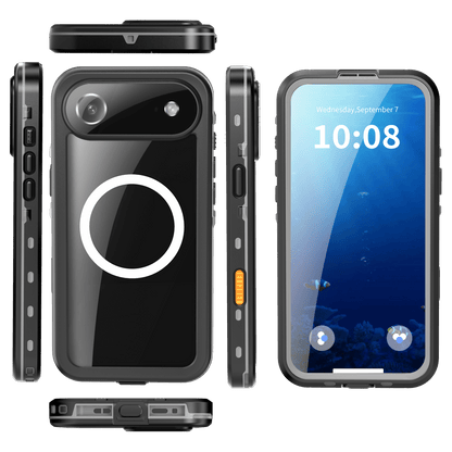 Waterproof Phone Case With Magnetic Charging