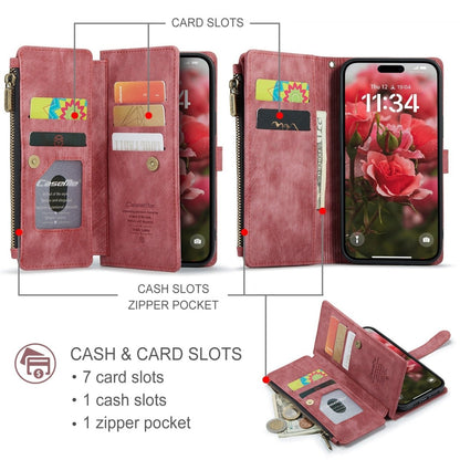 Zipper Leather Wallet Phone Case
